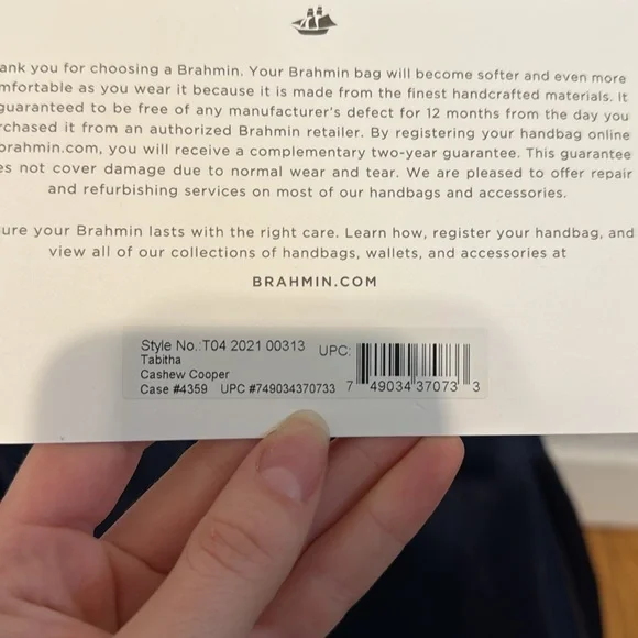 Brahmin shoulder bag - Picture 12 of 13